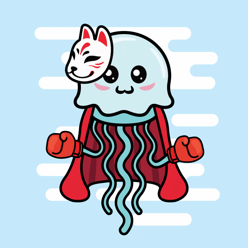 Jellies cycling through different traits